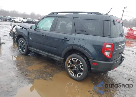 2022 Ford Bronco Sport Outer Banks z USA, uszkodzony, nr VIN 3FMCR9C61NRD92173